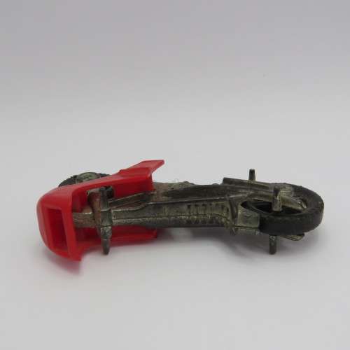 Vintage Corgi Geoffrey motorcycle of Pink Panther - Side rockets missing