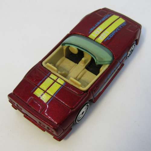 Hot Wheels 1983 Custom Corvette ZR-1 toy car - Malaysia - Ultra Hot Wheels