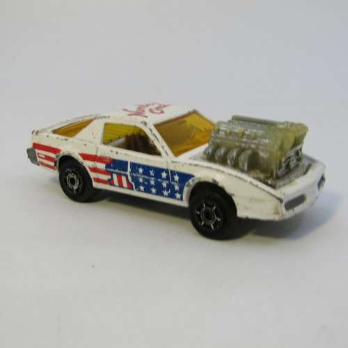 Majorette #248 Pontiac Hot Rod toy car - scale 1/62