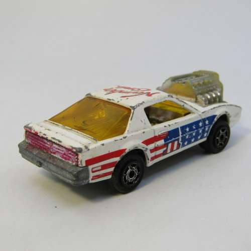 Majorette #248 Pontiac Hot Rod toy car - scale 1/62