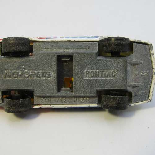 Majorette #248 Pontiac Hot Rod toy car - scale 1/62