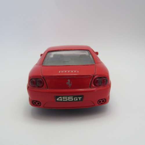 Maisto Shell Ferrari 456 GT model car - Pull back action - Scale 1/39