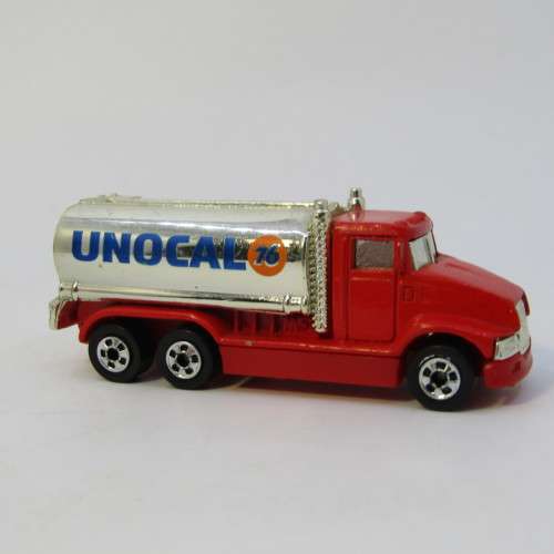 1992 Hot Wheels UnoCal 76 tank truck toy car - Malaysia