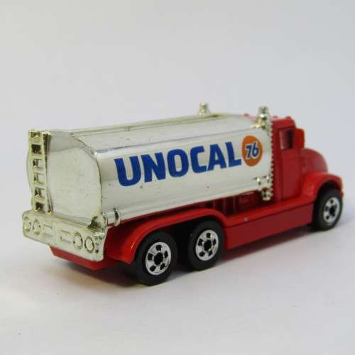 1992 Hot Wheels UnoCal 76 tank truck toy car - Malaysia