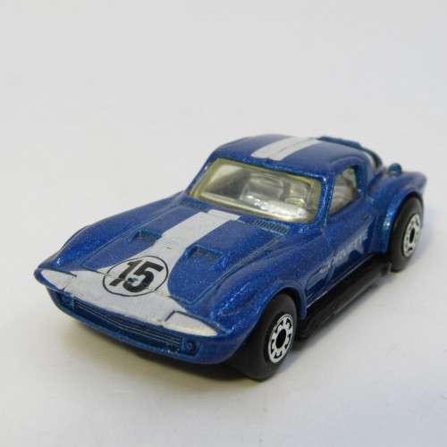 1989 Matchbox Corvette Grand Sport toy car - scale 1/58