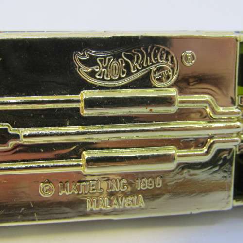 1992 Hot Wheels Limozeen gold speckles toy car - Malaysia