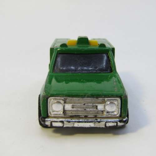 1986 Hot Wheels Real Riders Rescue Ranger Forest Service toy car - Malaysia - tyres perished