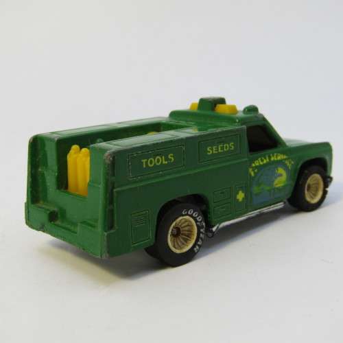 1986 Hot Wheels Real Riders Rescue Ranger Forest Service toy car - Malaysia - tyres perished