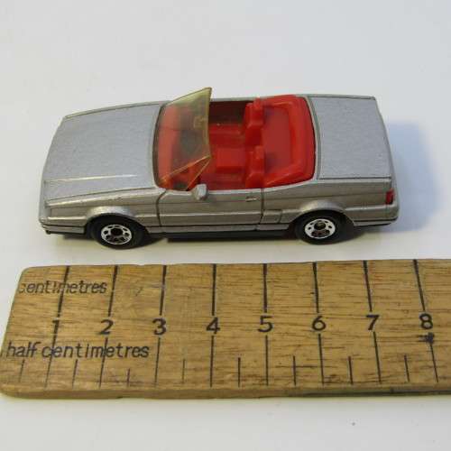 1987 Matchbox Cadillac Allante toy car - scale 1/60
