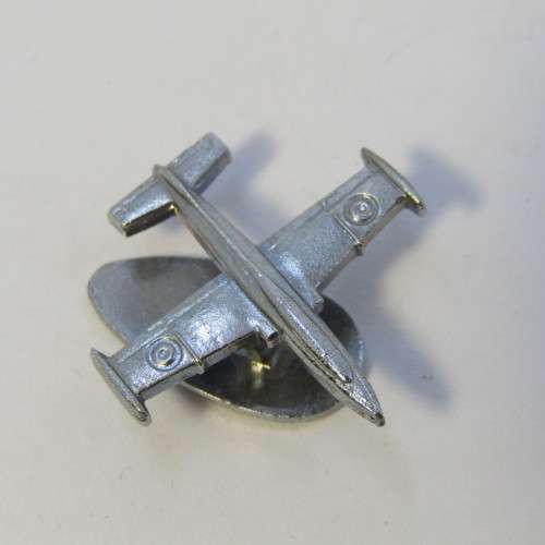 Italian MB-326 airplane button badge