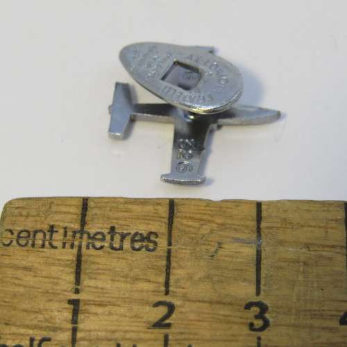 Italian MB-326 airplane button badge