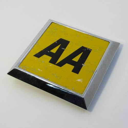 Motor Vehicle vintage AA badge