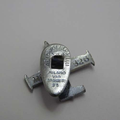 Italian MB-326 airplane button badge