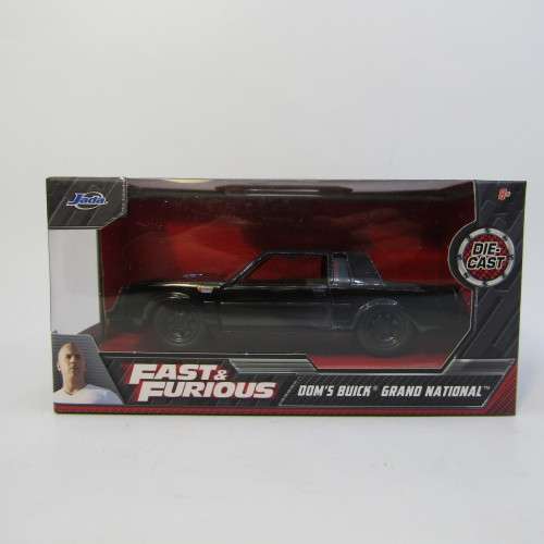 Jada Fast and Furious Dom`s Buick Grand National model car in box - scale 1/32