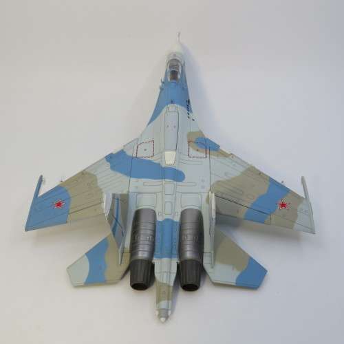 GainCorp Russian Sukhoi Su-27 Flanker die-cast model plane - Scale 1/72