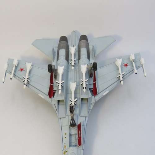 GainCorp Russian Sukhoi Su-27 Flanker die-cast model plane - Scale 1/72