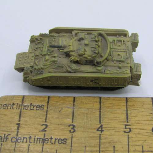 Lot of small combat tanks