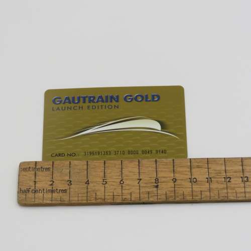 Gautrain Gold Launch Edition card