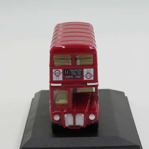 Oxford London Bus `Typhoo tea` die-cast model in case