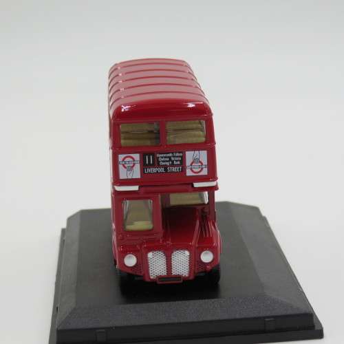 Oxford London Bus `Typhoo tea` die-cast model in case
