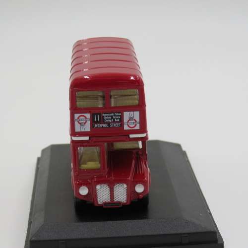 Oxford London Bus `Typhoo tea` die-cast model in case