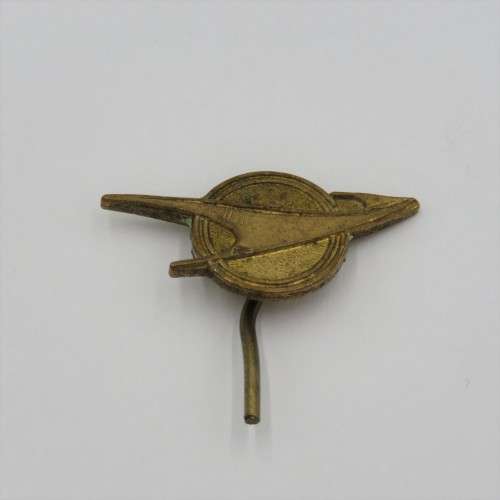 Vintage SA Railway emblem pin badge