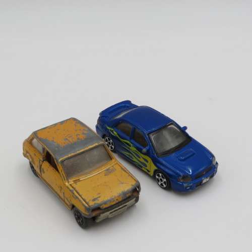 Lot of 4 toy cars - Well used