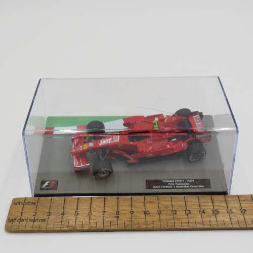 Formula 1 Ferrari F2007 racing model car - #6 Kimi Raikkonen - Scale 1/43