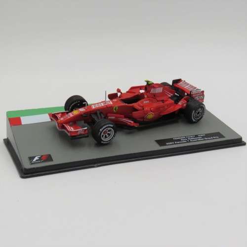 Formula 1 Ferrari F2007 racing model car - #6 Kimi Raikkonen - Scale 1/43