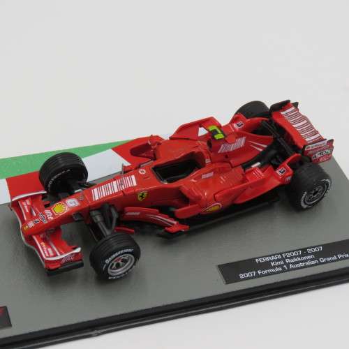 Formula 1 Ferrari F2007 racing model car - #6 Kimi Raikkonen - Scale 1/43
