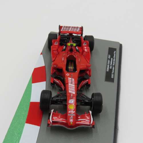 Formula 1 Ferrari F2007 racing model car - #6 Kimi Raikkonen - Scale 1/43