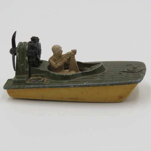 Matchbox Superfast No.30 Swamp rat military boat - Front cracked