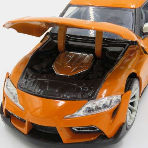 Jada Toys 2020 Toyota GR Supra model car - Scale 1/24 - Interior and trimmings repainted