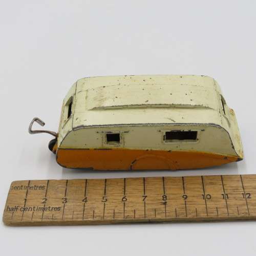 Meccano Dinky Toys #190 Caravan toy - Tyre melted