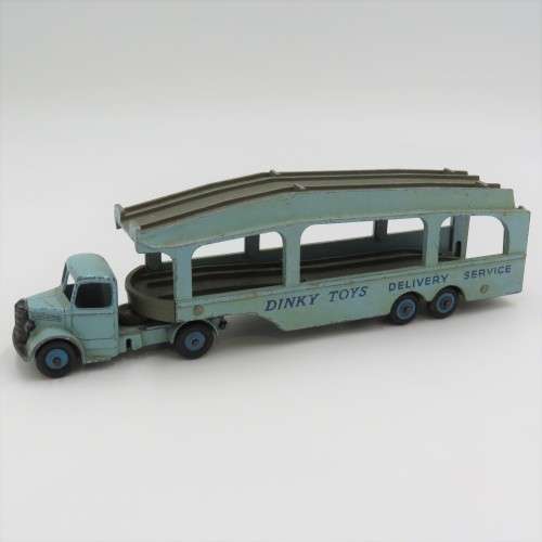 Vintage Meccano Ltd Dinky Toys #582 Pullmore car transporter
