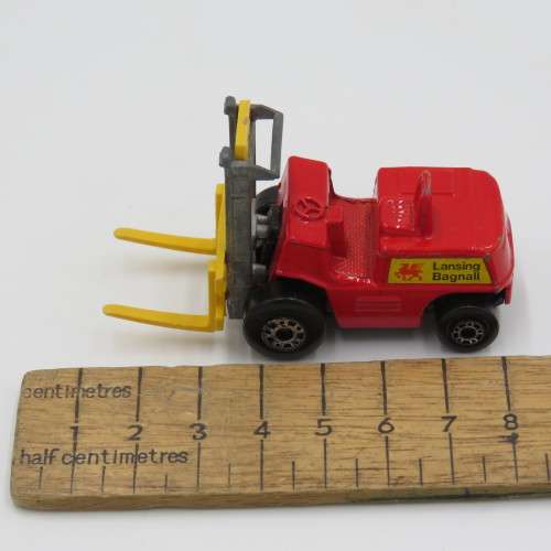 Matchbox Superfast #15 Lansing Bagnall Fork lift toy car
