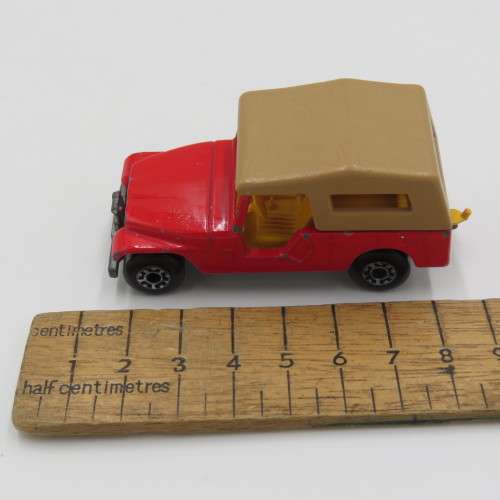 Matchbox Superfast #53 CJ8 Jeep toy car