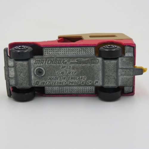 Matchbox Superfast #53 CJ8 Jeep toy car