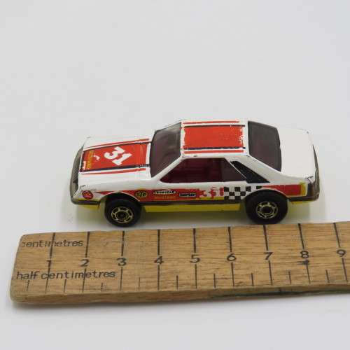 1984 Hot Wheels The Hot Ones Turbo Mustang toy car - Malaysia