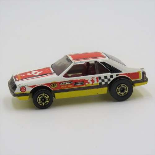 1984 Hot Wheels The Hot Ones Turbo Mustang toy car - Malaysia