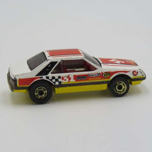 1984 Hot Wheels The Hot Ones Turbo Mustang toy car - Malaysia
