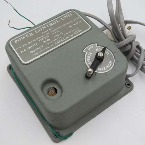 Meccano Ltd Power Control Unit A2 in box - For Railway train models - Not tested