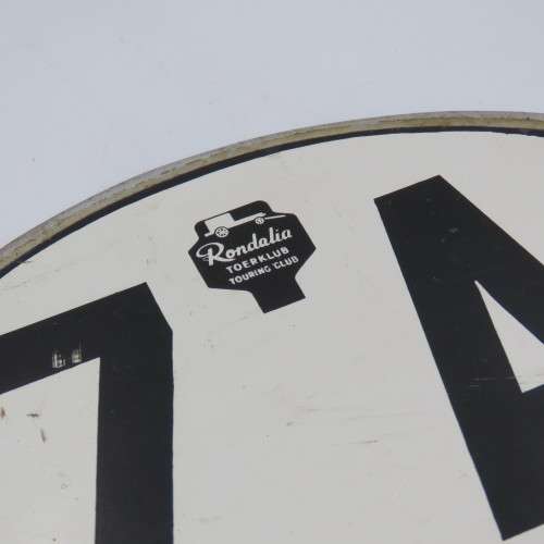 Vintage South Africa Rondalia touring club car badge
