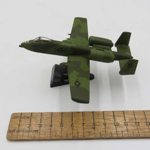 USAF A-10 Thunderbolt Warthog die-cast model plane