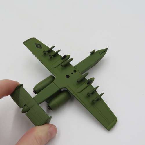 USAF A-10 Thunderbolt Warthog die-cast model plane