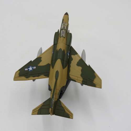 USAF F-4 Phantom II die-cast model plane