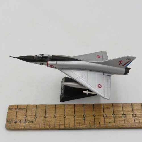 French Mirage III-C die-cast model plane