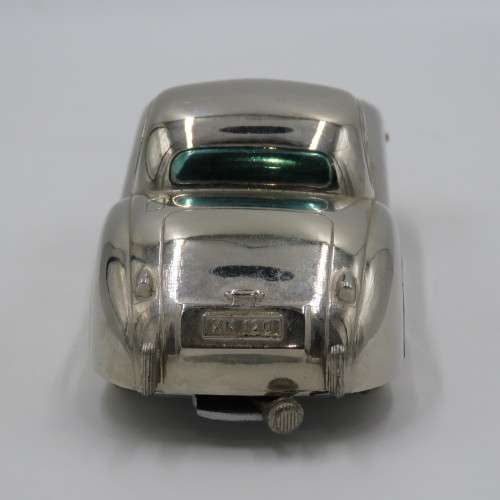 Very Rare 1950`s Prameta Kolner Automodelle mechanical Jaguar XK 120 wind-up toy car