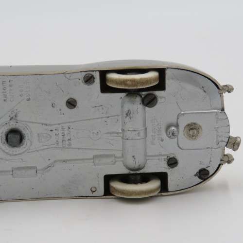 Very Rare 1950`s Prameta Kolner Automodelle mechanical Jaguar XK 120 wind-up toy car