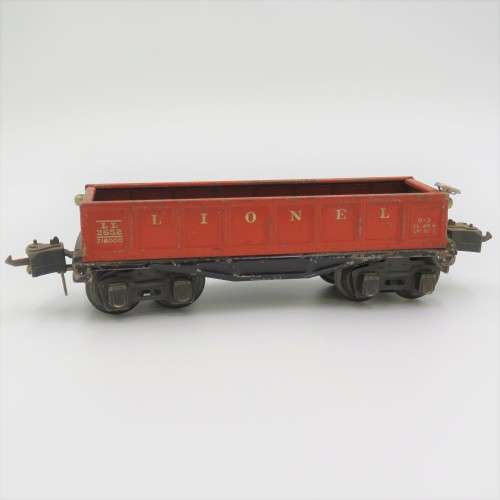 Vintage Lionel #2652 Orange Gondola car - O-gauge
